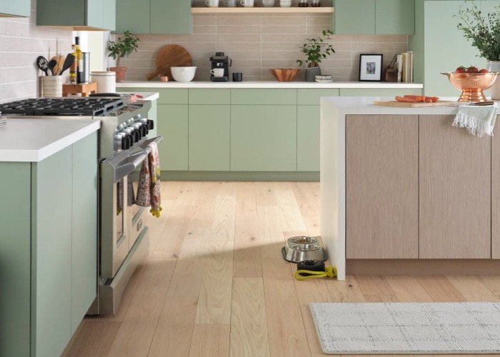 Kitchen Hardwood flooring | Demotte Carpet Inc.